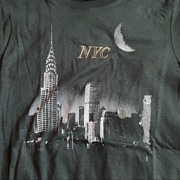 Aeropostale Classic Crew Black NYC Graphic Tee - Picture 4 of 4